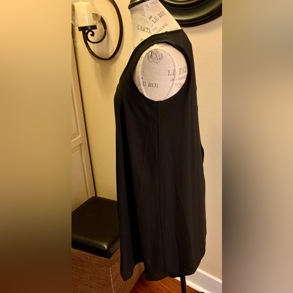 NWT CASUAL COUTURE BY GREEN ENVELOPE TUNIC TOP. DRAPES BEAUTIFULLY.❤️LT & COOL❤️ - Picture 3 of 13